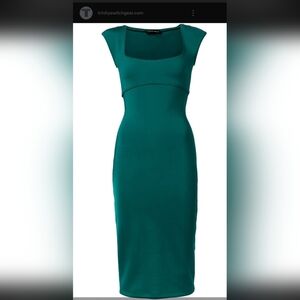 Plein Sud Strapless Emerald Dress